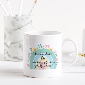 Kindergarten teacher gift, kindergarten teacher gift, kindergarten teacher mug, daycare teacher farewell, childminder farewell gift mug with saying thank you kindergarten