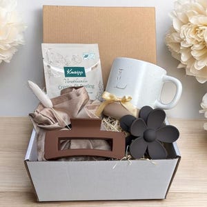 Geschenkset für Frauen Geschenkbox für Freundin Geschenkkorb personalisiert Geburtstagsgeschenk Mama Valentinstag Freundin Wohlfühlset