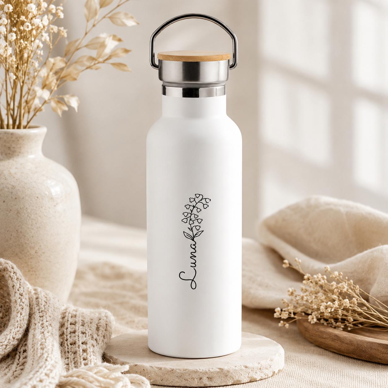 Trinkflasche edelstahl 1l