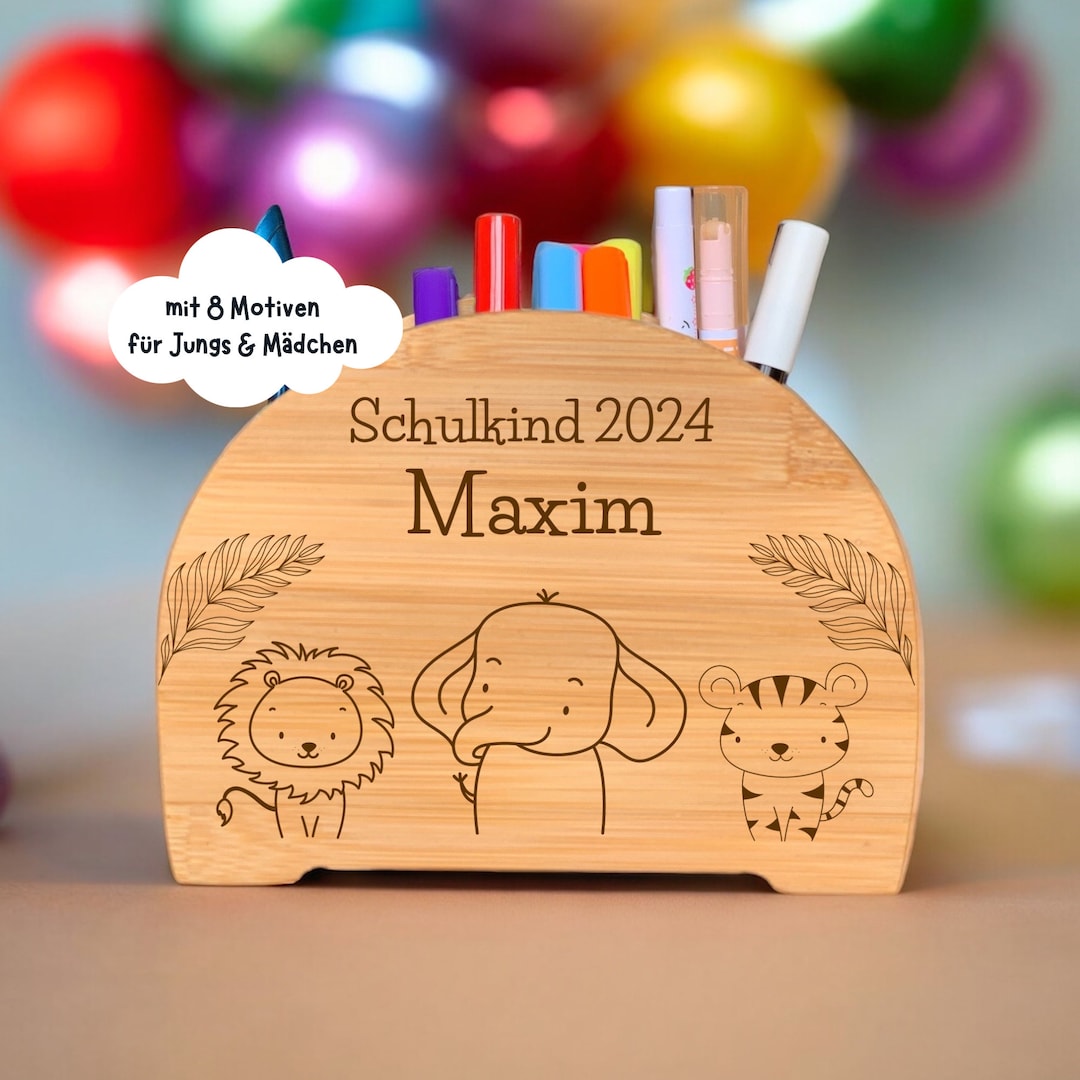 Personalisiertes Einschulungsgeschenk Mit Namen - Holz Geldgeschenk Für Schulkind 2025