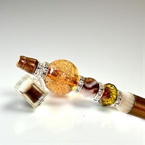 Root Beer Float Beaded Pen, Novelty Gift Pen