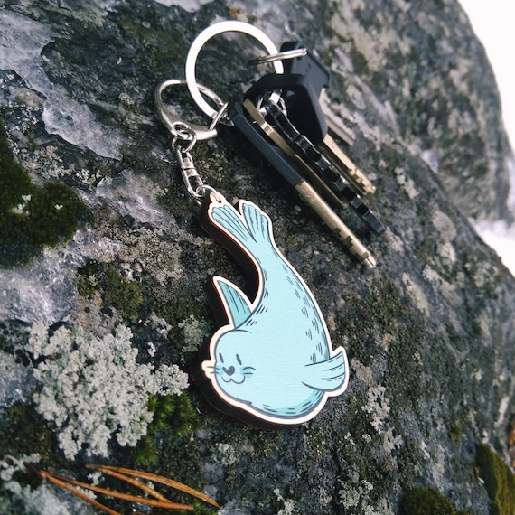 Seal keyring best sale