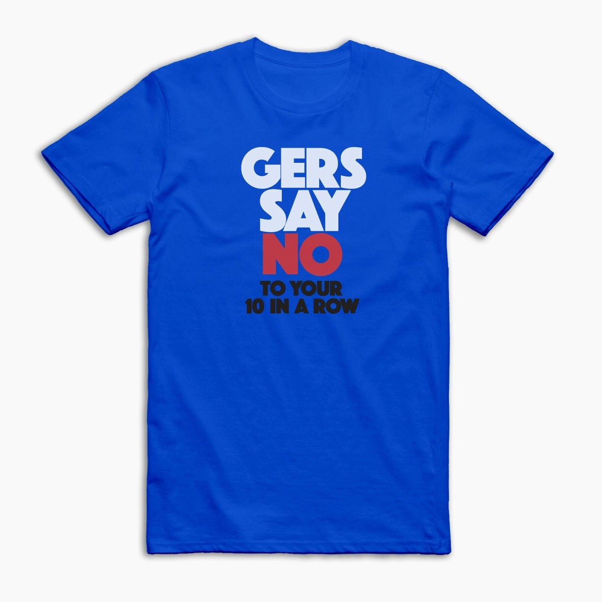 TShirt Glasgow Rangers FC t shirt Gers Say No to Your 10 In Etsy