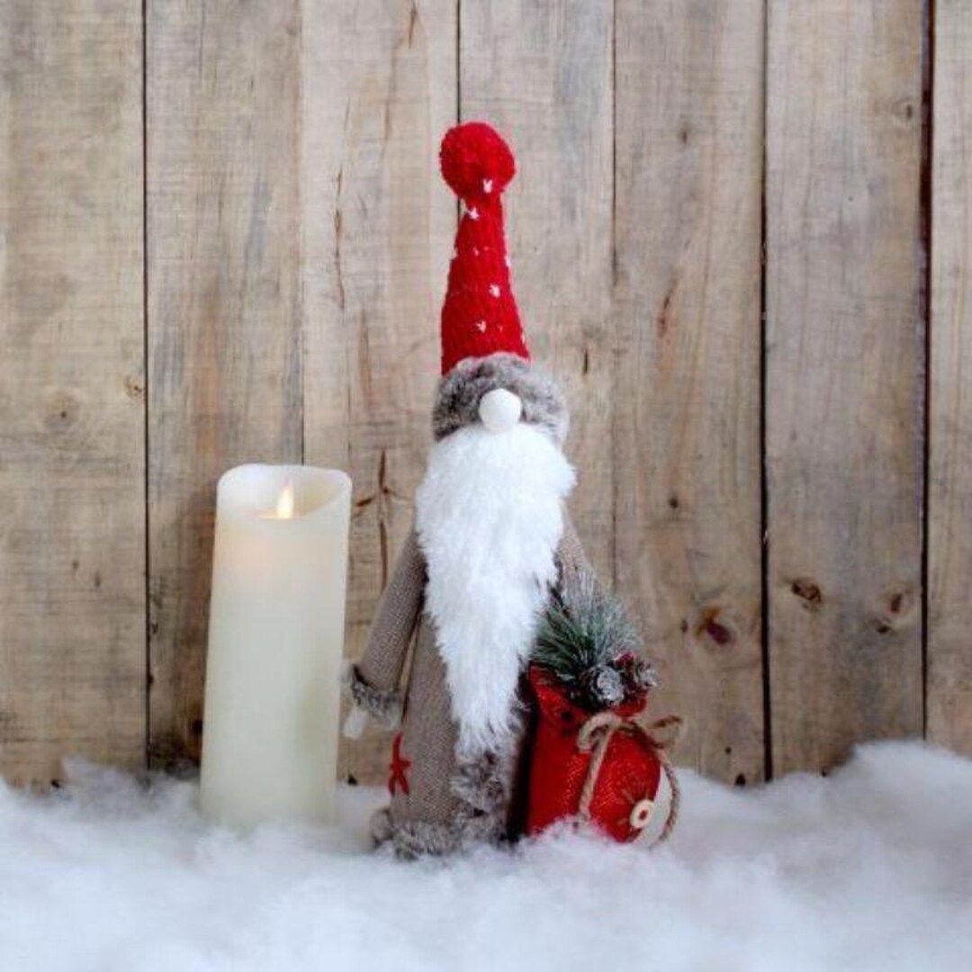 Standing Christmas Santa Christmas Decorations Biggie Best Etsy