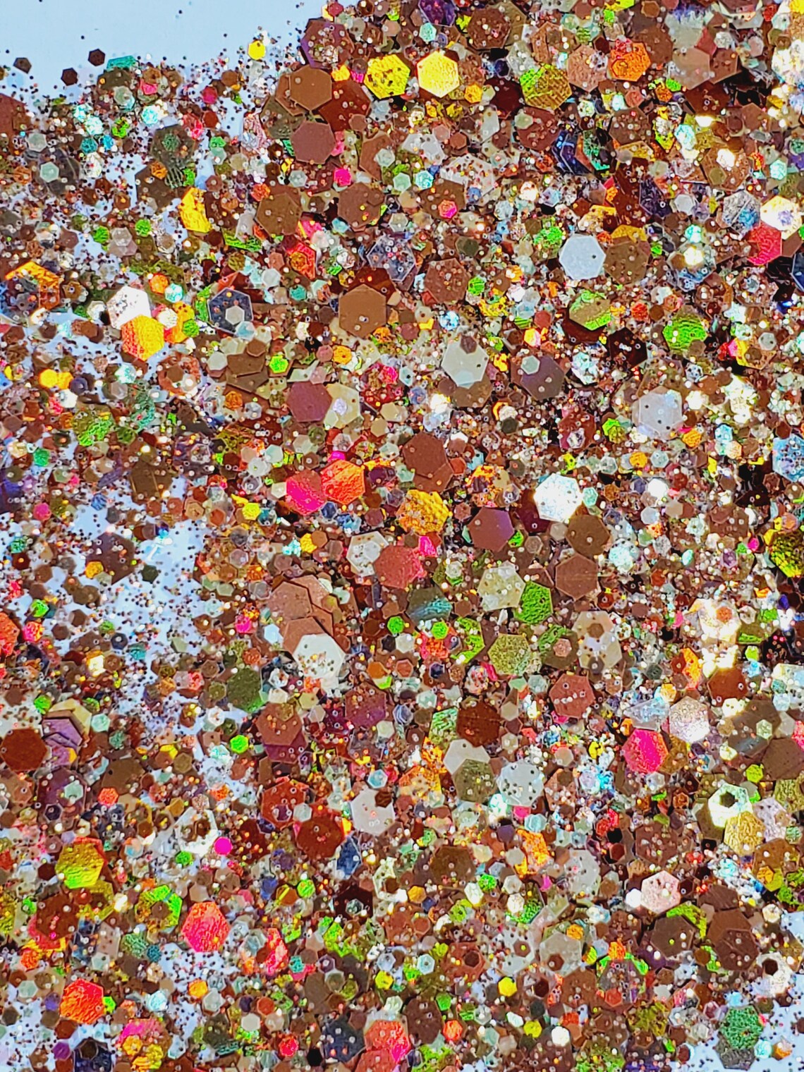 Chunky Mix Glitter King Arthur Gold Copper Orange Etsy