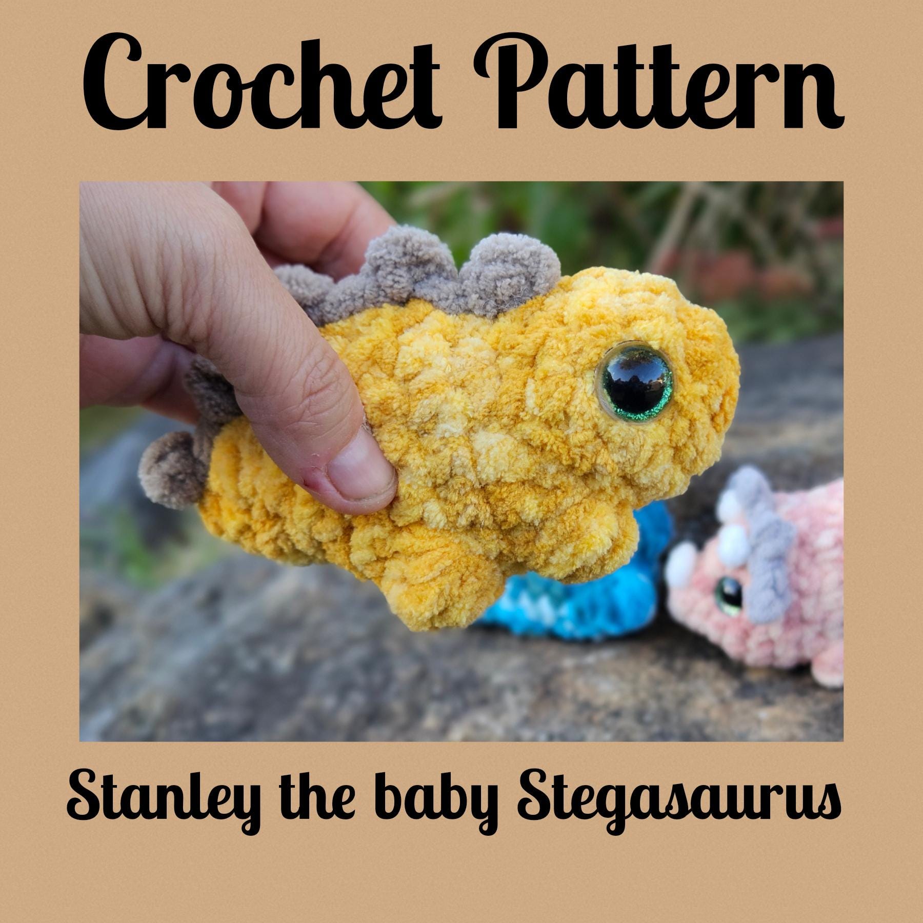 39 Stegosaurus Crochet Patterns: Unleash Your Creativity with Dinosaur Designs 22 Stanley the Stegosaurus Crochet Pattern: Dino Toy