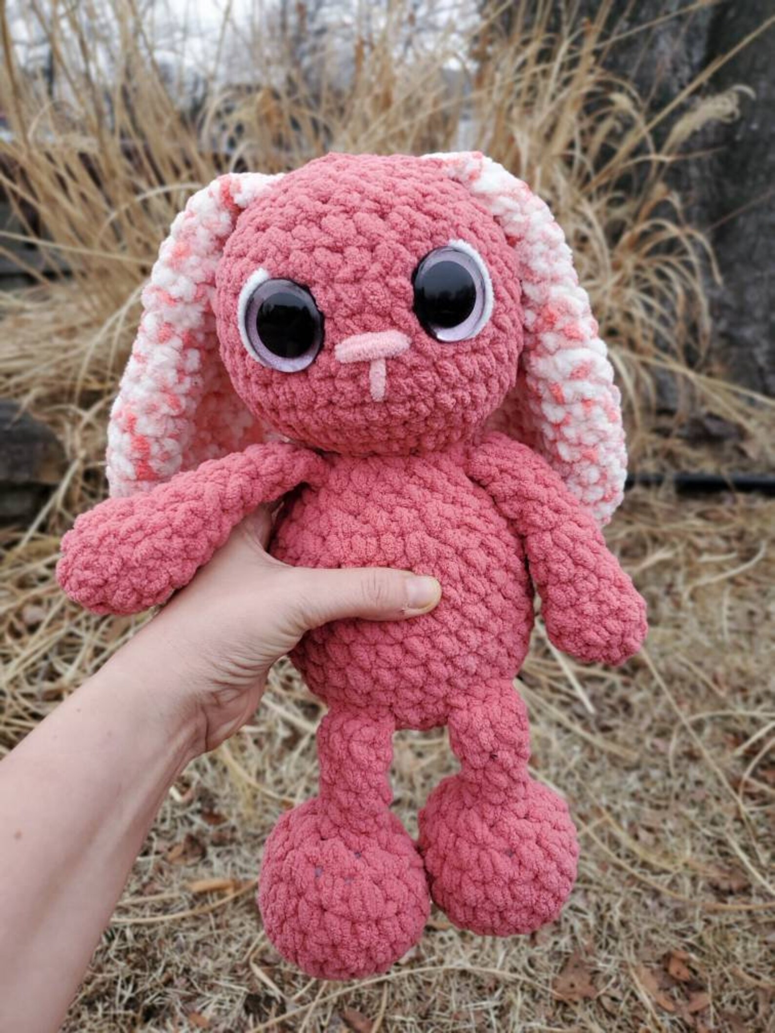 CROCHET Patternbunnyhunny the Sitting Bunnyincludes FREE | Etsy