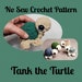 see more listings in the Turtle Patterns section