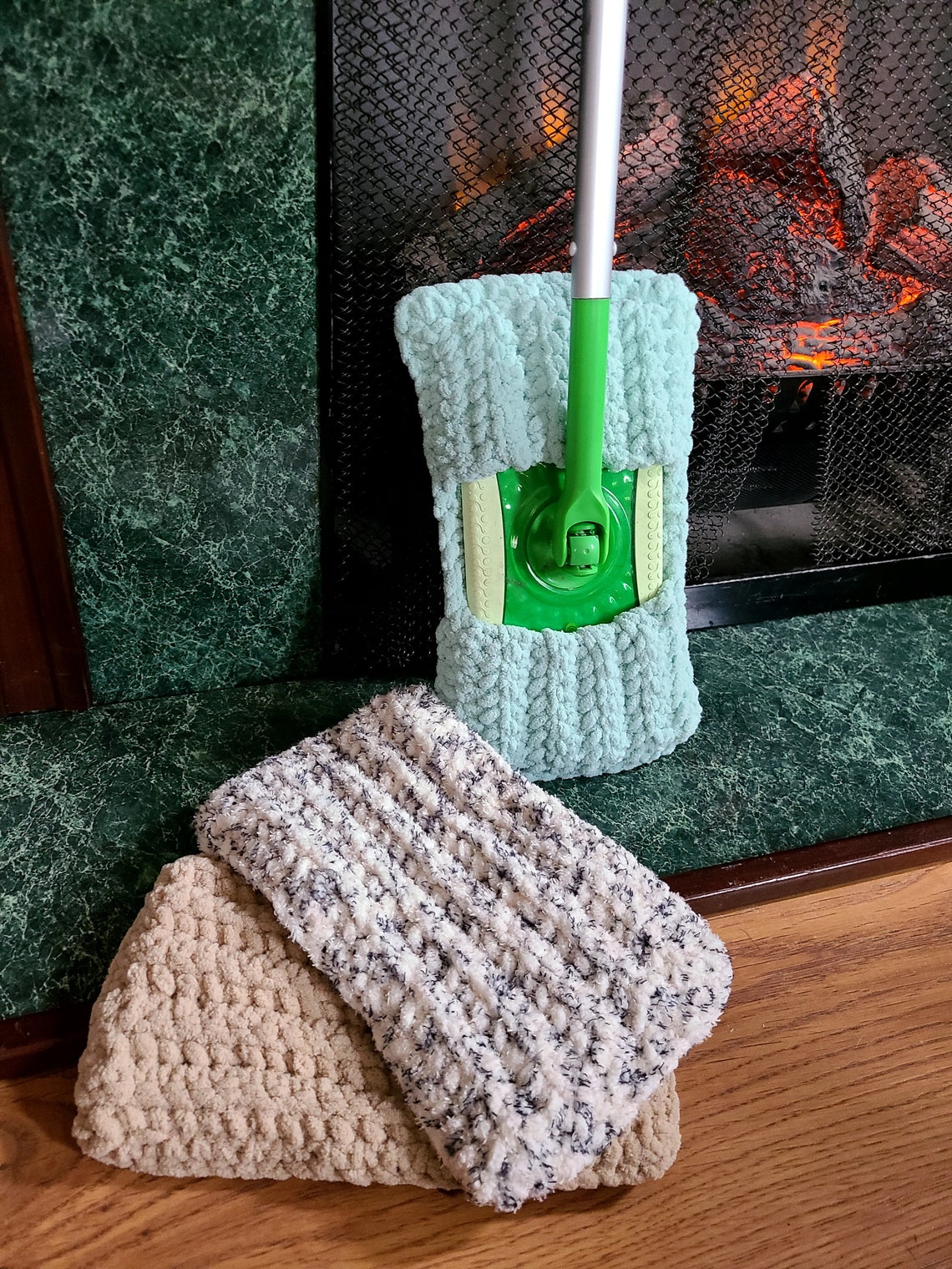 CROCHET PATTERN Floor Sweeper Cover Swiffer Crochet Cover Etsy