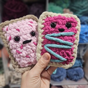 CROCHET PATTERN, Poppy Pop-tart and Pillow Pal, Poppy Pillow Pal, Pop