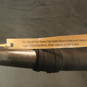 18th Century Medieval Spear 68", Harden Steel, Balance and Very Sturdy Spear, 100% Functional spear, Holiday Gift for Dad, Brother, Sister image 4