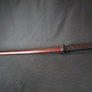 40" Oak Brown Bushido Kendo Bokken Sword Forms Sword, Samurai Training, Cosplay Props, Gifts