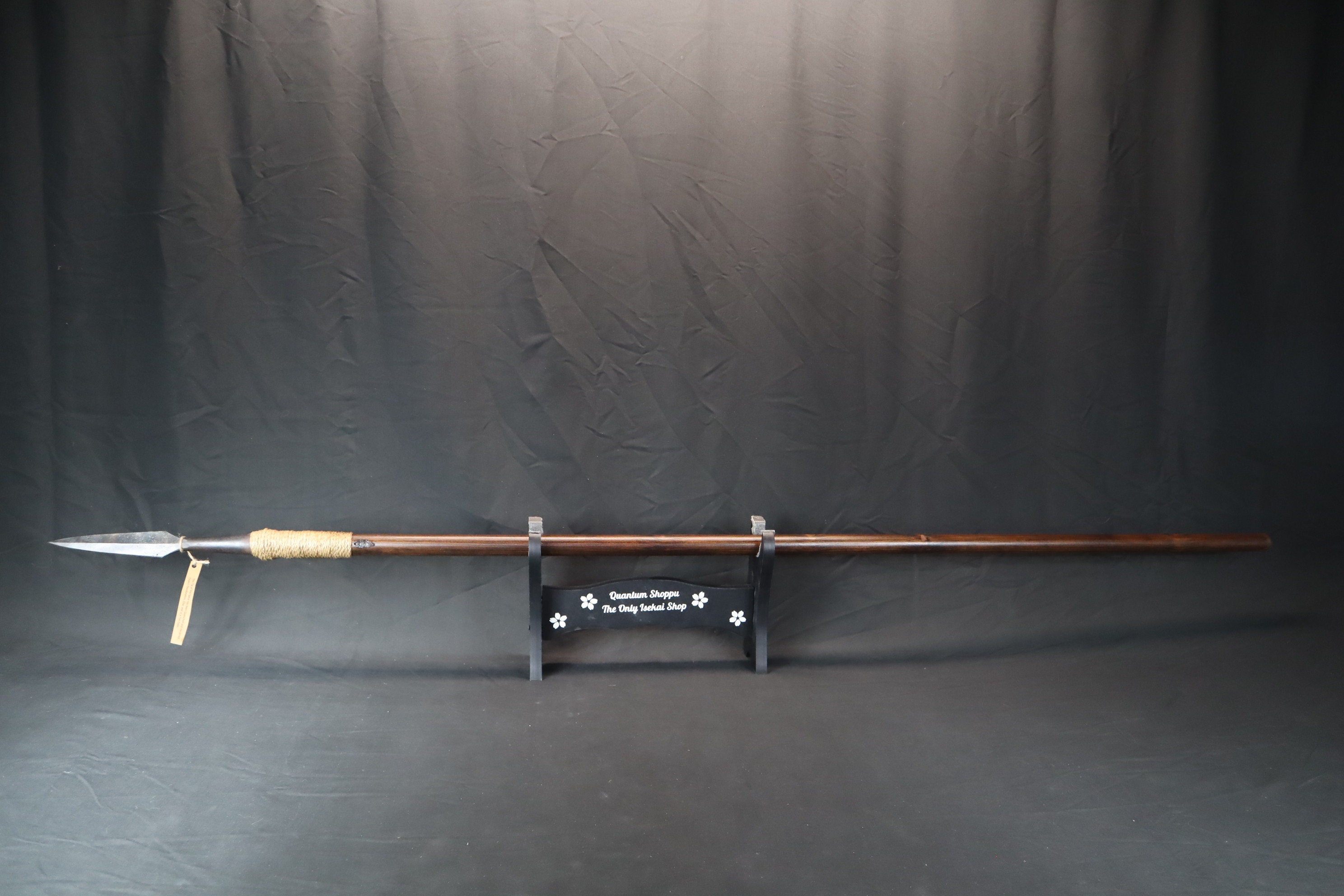 最終値下げ★展示品★希少★SpeaR Claymore-Paychedelic★ 100CM One Piece SpearDamascus Steel Spearhead Hunting Battle Ready