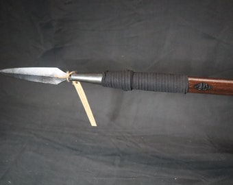 Cosplay Sharp 68" Wall Spear, Perfect Birthday, Christmas Gift, High Carbon Steel Quenched Harden Spear, Christmas Gifts for Him and Her