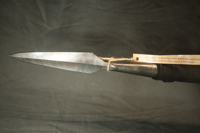 18th Century Medieval Spear 68", Harden Steel, Balance and Very Sturdy Spear, 100% Functional spear, Holiday Gift for Dad, Brother, Sister image 2