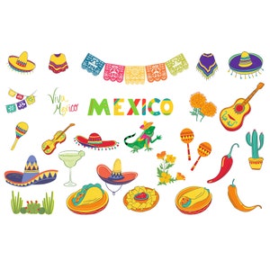 Mexican, Mexico, Tacos, Nachos, SVG, PNG, Jpeg, Cut Files, Files for Cricut, Silhouette, Clipart