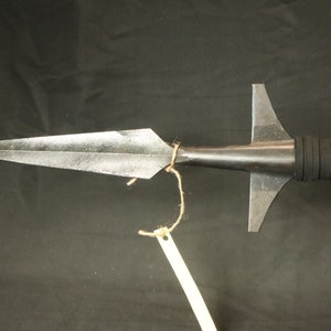 Hand forged Dragon 68.3/4&quot; boar Spear Lance Polearm Handmade Hand signed Makers Mark, Collectable Wall Art, Wall Décor, Gift for Him