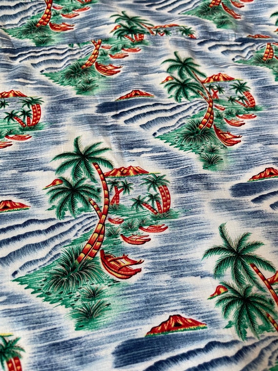 Blue Pineapple Connection Pacific Islander Shirt - image 4