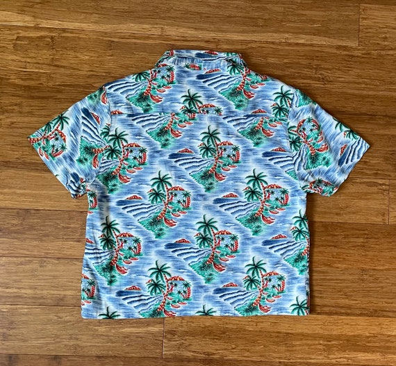 Blue Pineapple Connection Pacific Islander Shirt - image 2