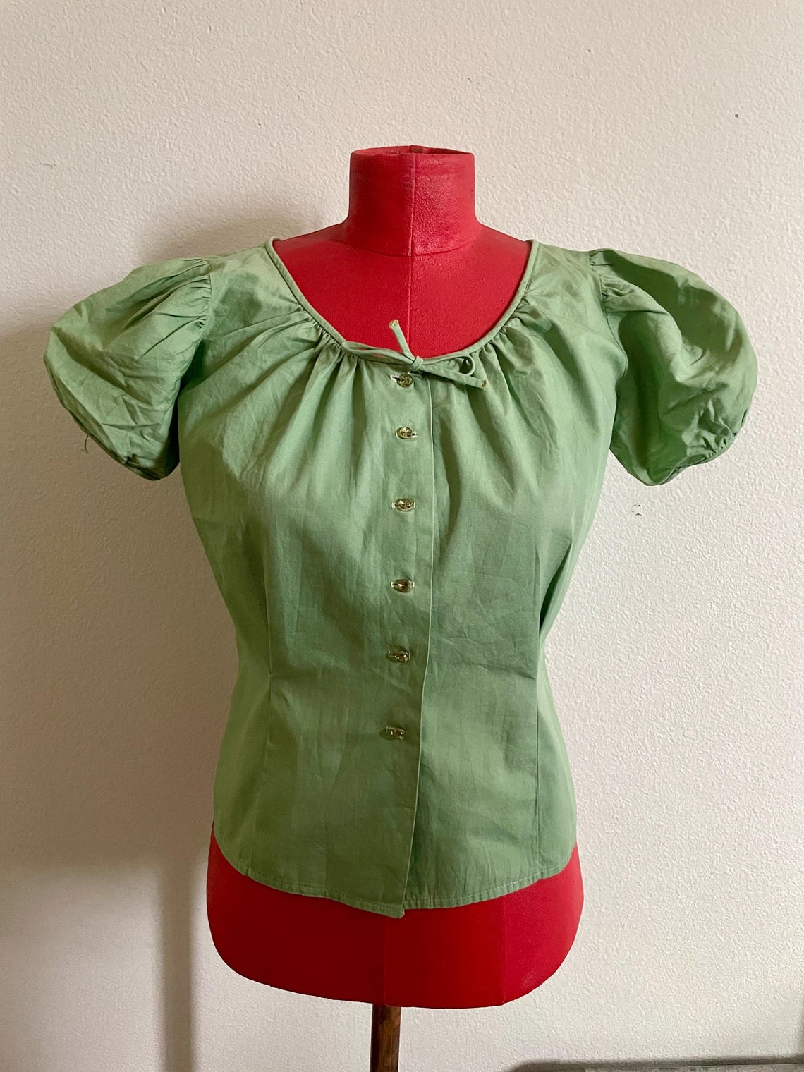 Timeless Lines Blouse - Sage