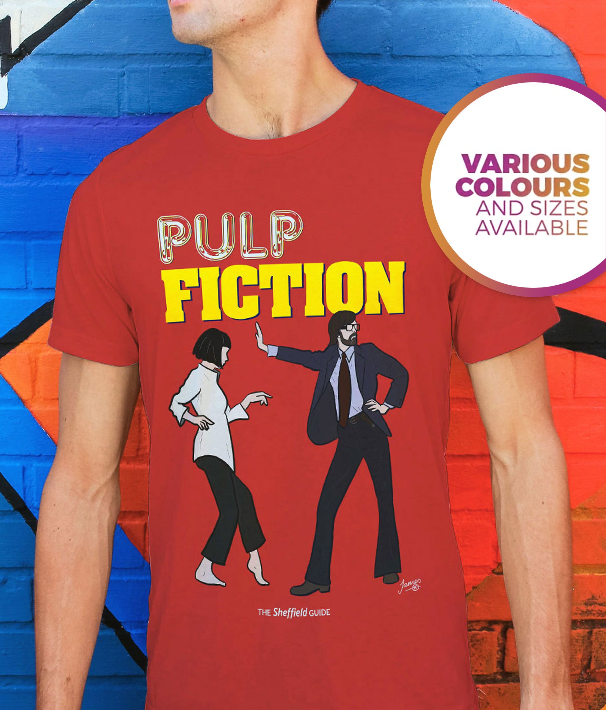 PULP FICTION Jarvis Cocker Band T-shirt -