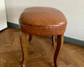 ヴィンテージ イタリア製 木製 ビニール スツール - Etsy 日本