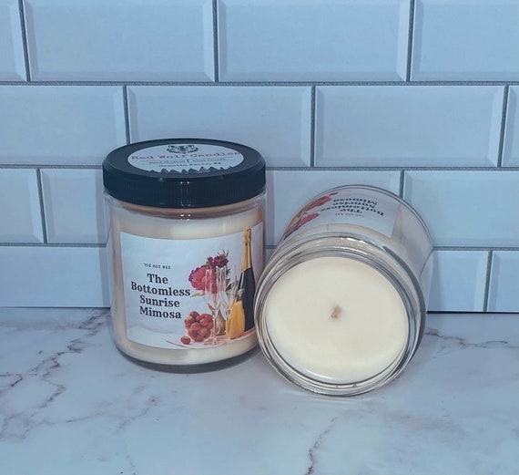 The Bottomless Sunrise Mimosa Soy Wax Candle 7oz