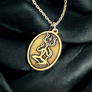 Horned God Pendant - Etsy