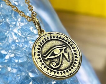 Porte-clés Oeil D'Horus, Avec ou Sans Prénom, Oudjat, Egypte