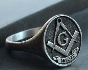 Freimaurer Symbol Ring, Freimaurer Symbol, Freimaurer Ring Siegelring, Freimaurer Symbol, Siegelring