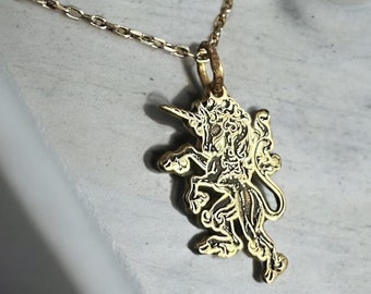 14k Gold Pegasus Necklace, Silver Winged Horse Pendant, Mythological Jewelry, Greece  God Charm, Birthday Chain, Gift for Him, Gift for Her