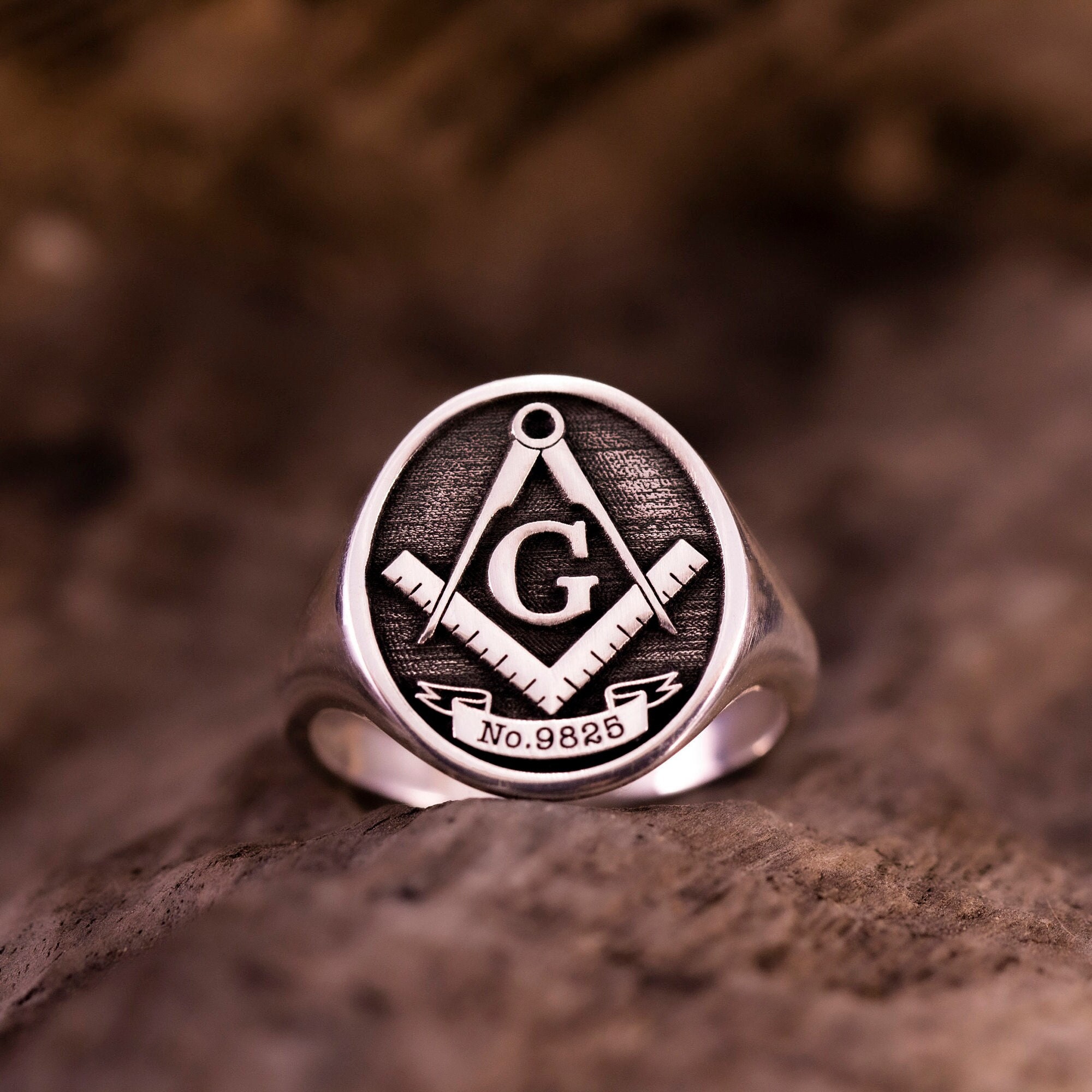 Grand Master Masonic Ring | Loni Design Group Rings $511.75 | 10k Gold, 14k  Gold , 18k gold , .925 Sterling Silver & Platinum