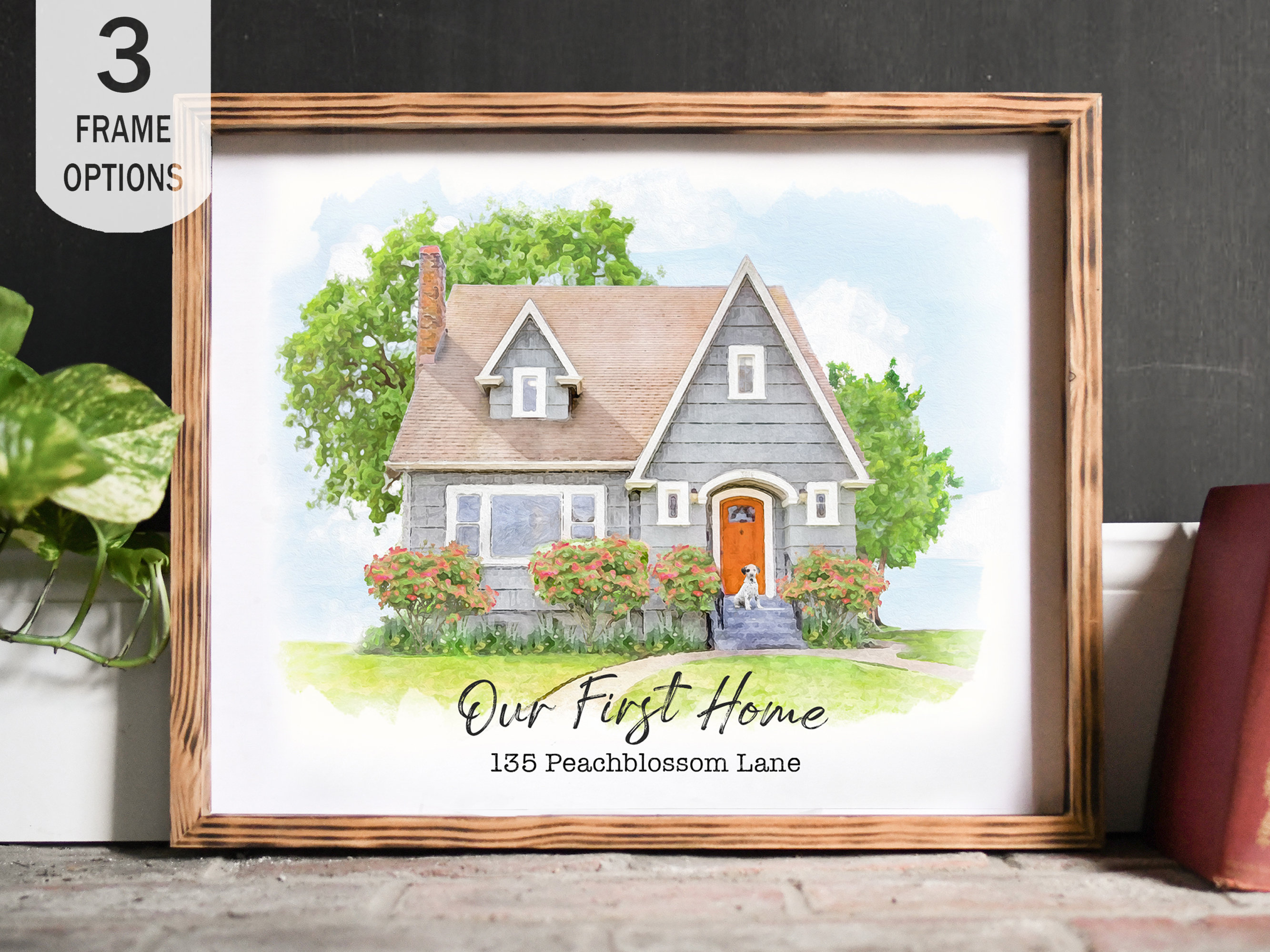 Etsy Painting Of House - exyrn62