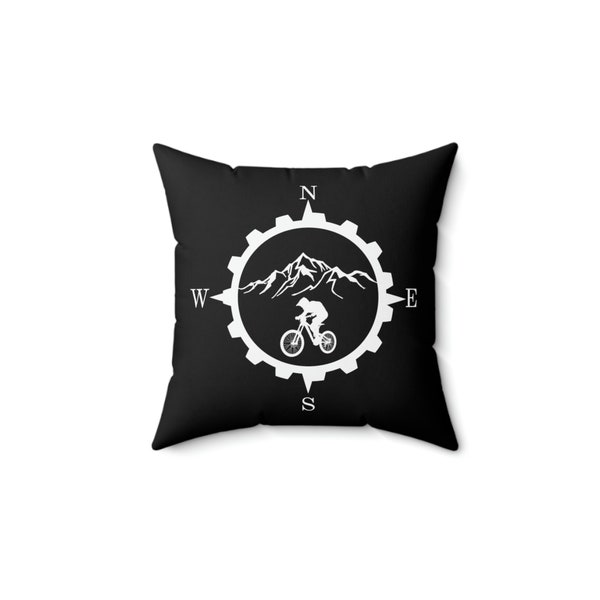 Bike Pillow - Mountain Bike Pillow - Bicycle Pillow - Cycling Pillow - Bike Gift