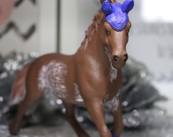 Schleich horse unique painted with acrylic unique
