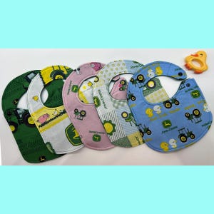 John Deer Baby Bibs | 3 to 9 Month Size | Multi Styles Available