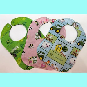 John Deer Baby Bibs | 9 to 18 Month Size | Multi Styles Available
