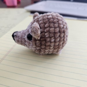 No-Sew Crochet Hedgehog Pattern