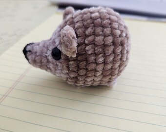 No-Sew Crochet Hedgehog Pattern