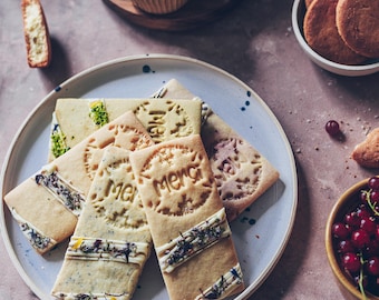 Cadeau de remerciement : coffret de biscuits personnalisés Merci