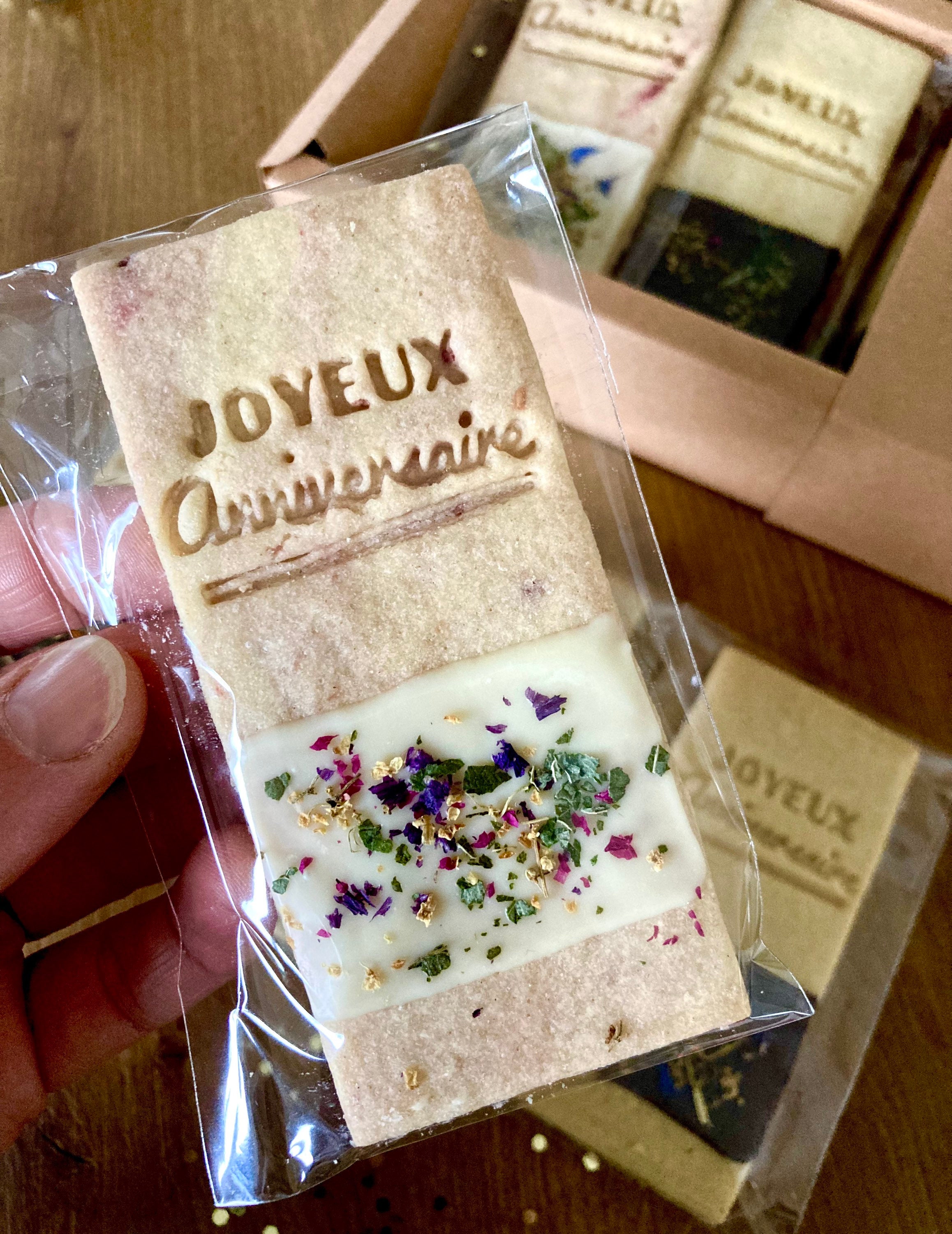Coffret Biscuits Joyeux Anniversaire