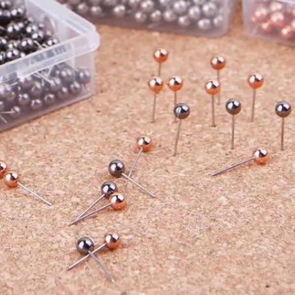 Notice Board Pins, Sewing, alteration Pins, Cork Board, College Notice Board Pins Student Dorm Cork Board Pins