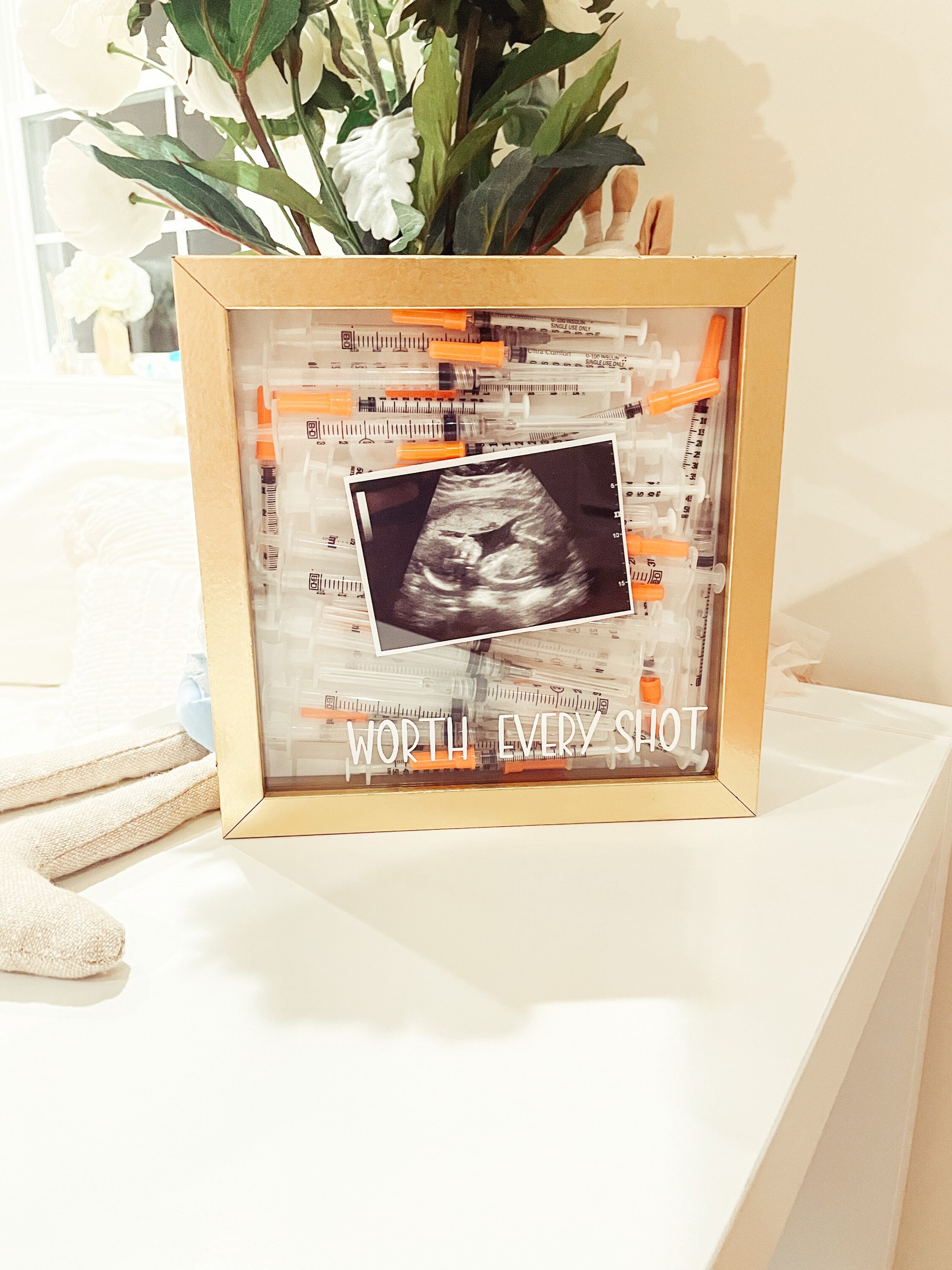 Shadow Box Ivf Shadow Box Infertility IUI Worth Every Etsy