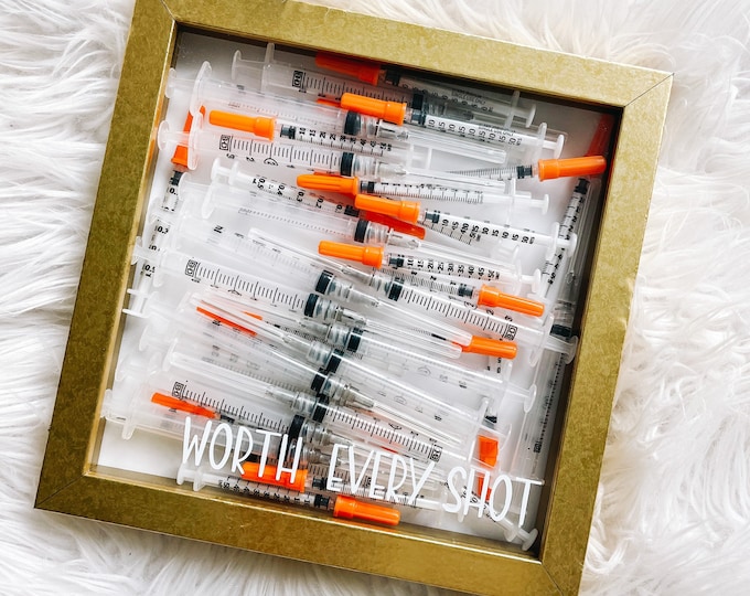 Shadow Box, Ivf Shadow Box, Infertility, IUI, Worth Every Shot