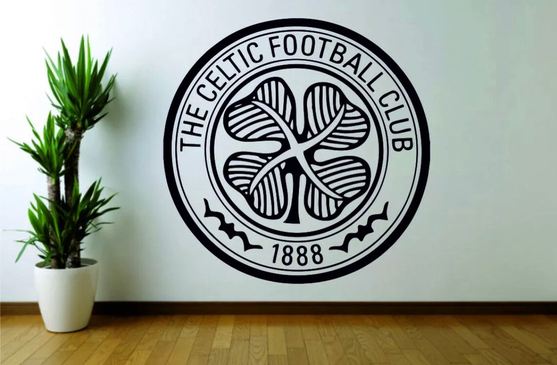 Celtic football club wall art sticker XXL Etsy
