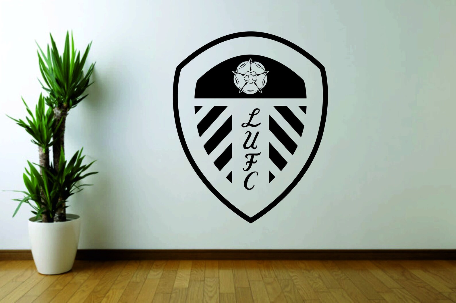 Leeds united gift LUFC football club wall art sticker decal Etsy