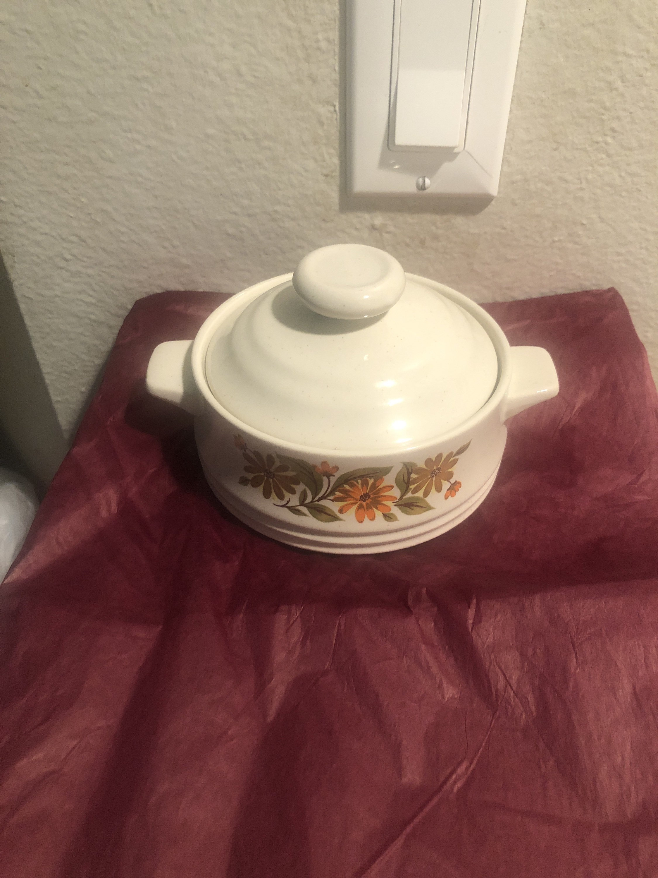 Vintage 70s Capri Bake Serve N Store Stoneware Casserole With Etsy