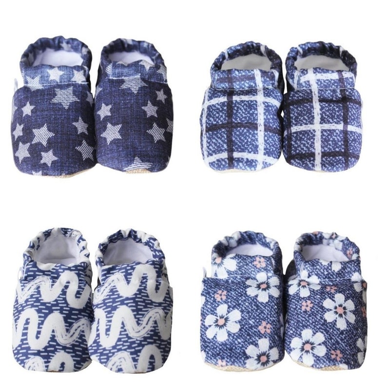Easy Wear Baby Shoes Soft Soled Baby Moccasins Soft Soled Baby Slippers Booties for Newborn Babies and Toddlers