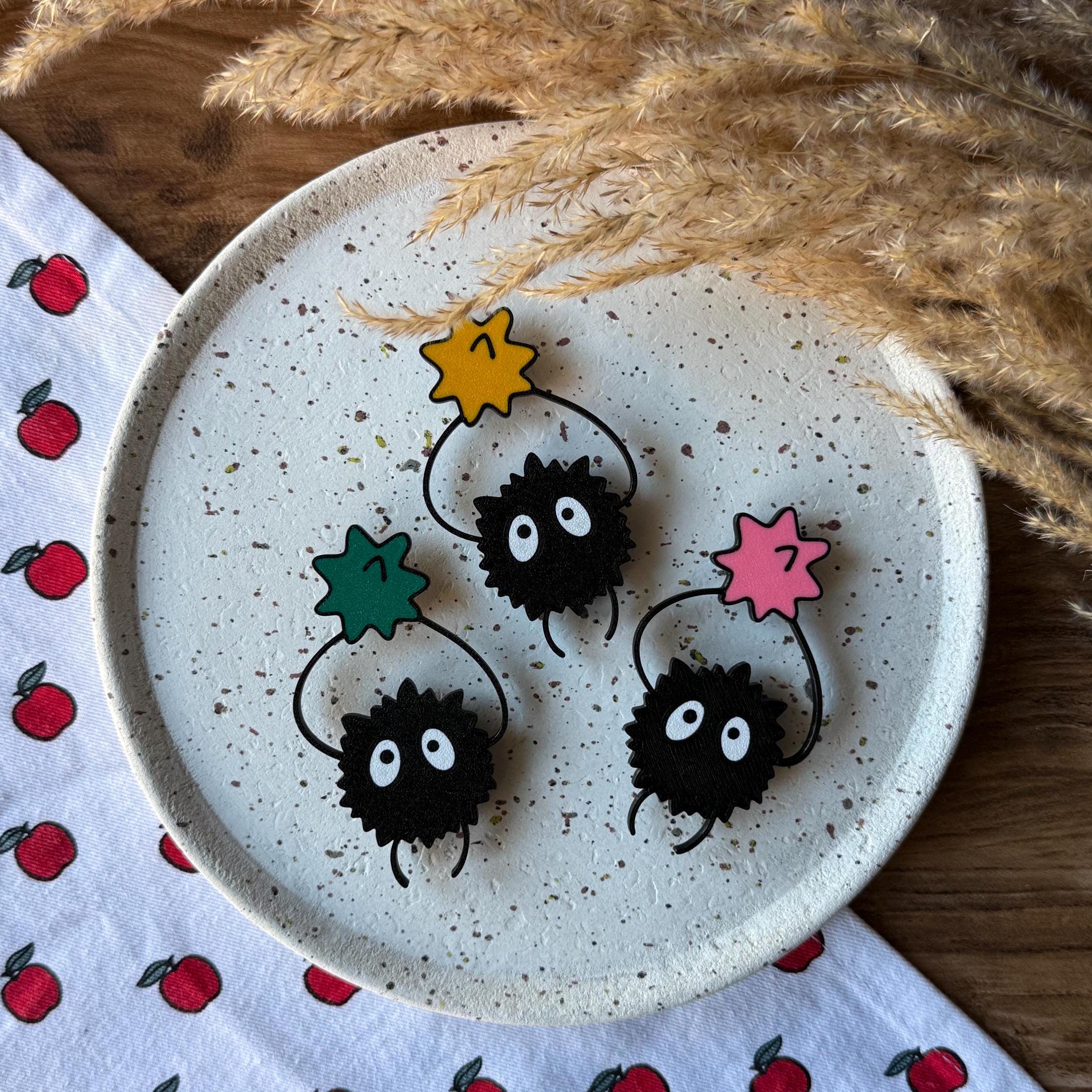 Noiraude Susuwatari Magnet - Ghibli Magnet - Etsy