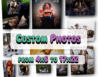 Custom Premium Gallery Quality Prints with your Image! Up to 17x22 Mailed to your Door! Custom Online Digital Photo & Art Printing Service!